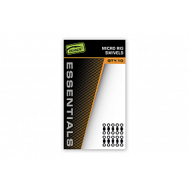 Fox Obratlík Edges Essentrials Micro Rig Swivels 10 ks