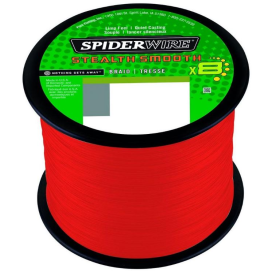 SpiderWire Šnúra Stealth® Smooth8 Code Red 1m