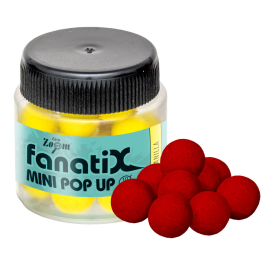 Fanati-X Mini Pop Up Boilies - 25 g/10 mm/Pálivé korenie