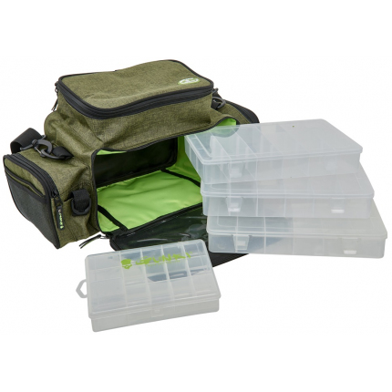 Taška Overtake Box Bag Front Stripes