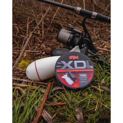 Spomb Splétaná Šňůra XD Pro Braid Grey 0,14 mm 300 m