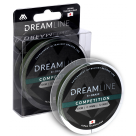 Mikado pletená šnúra dreamline competition 0.20 mm/20.83kg/300m zelená 1 cievka