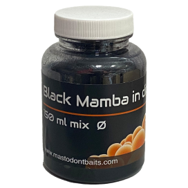Mastodont Baits Black Mamba v dipe 150ml mix priemerov