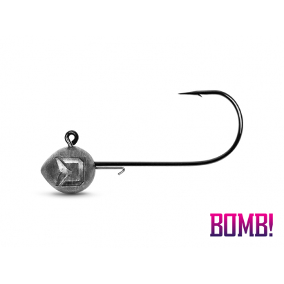 Jigová hlava s držiakom Delphin BOMB! / 5ks 20g-2/0