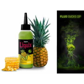 Delphin Fluo dip D SNAX LiquiX /100ml Kukuřice-Ananas