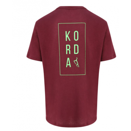 Korda Tričko LE Loyal Tee Burgundy