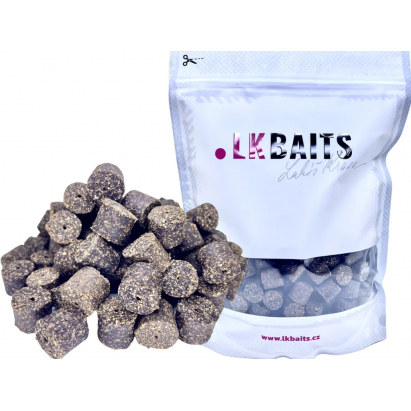 LK Baits Pečeňové Pelety kŕmne Kapor Sumec Jeseter 1 Kg