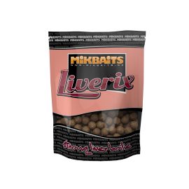 Mikbaits Liverix boilie 1kg - Kráľovská patentka 20mm