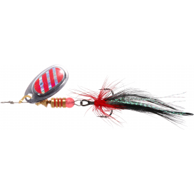 Mikado trblietka blaster s chvostom 4 strieborná / 22h 1 ks Mikado trblietka blaster s chvostom 4 strieborná / 22h 1 ks