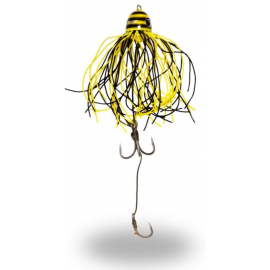 Black Cat Nástraha Battle Teaser Žltá / Čierna 120g