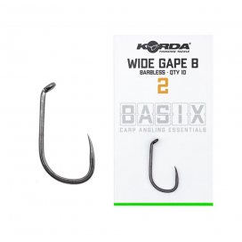 Korda Háčiky Basix Wide Gape Barbless Korda Háčiky Basix Wide Gape Barbless