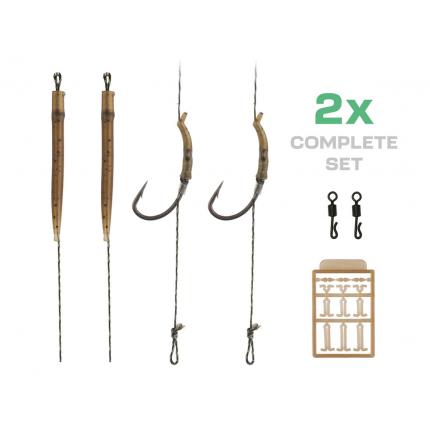 Zfish Náväzec Curve Shank Carp Rig 20 cm