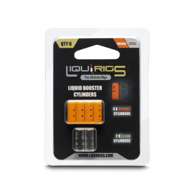 Liquirigs - Liquid Zig Booster kapsule, oranžová a číra 4+2ks