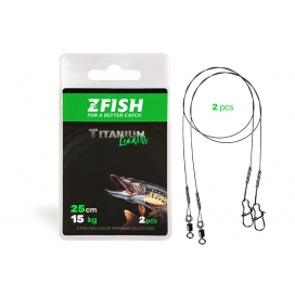 Zfish Lanko Titanium Leader 2 ks Zfish Lanko Titanium Leader 2 ks