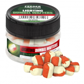 Lighting Dumbel Wafters - 15 g/8x12 mm/Jahoda