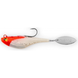 Black Cat Nástraha Mad Flash Spin Tail Red Head 14 cm 82 g