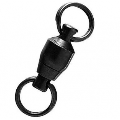 Hell-Cat Obratlík s ložiskom Swivel Bearing Black 150lb/80kg (3ks) Hell-Cat Obratlík s ložiskom Swivel Bearing Black 150lb/80kg (3ks)