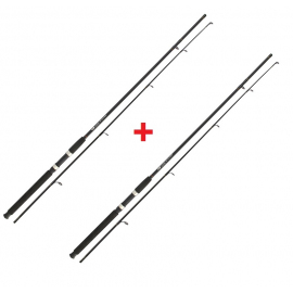 NGT Prut Carp Stalker Rod 8ft / 2pc black 1 + 1 ZADARMO!