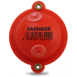 Saenger guľové plavátko 25g 40mm červené