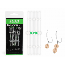 ZFISH Zarážka Silicone Boilie Stops 16-30mm