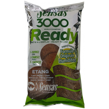 Sensas Kŕmenie 3000 Ready Etang 1,25kg