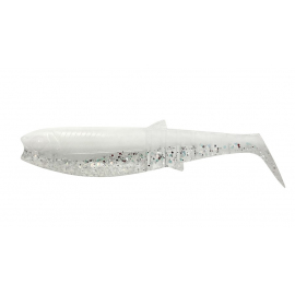 Savage Gear Gumená Nástraha Cannibal Shad White Flash 10cm 9g