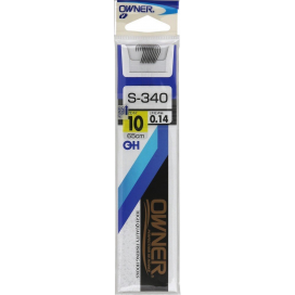 náväzca Owner S-340, háčik č.12, vlasec 0.12mm (9ks)