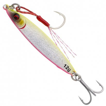 Savage Gear Blyskáč Flatline TG FS UV Pink Glow 4cm 12g