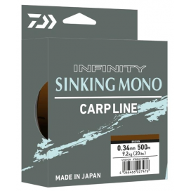 Daiwa Vlasec Infinity Sinking Mono Brown 
