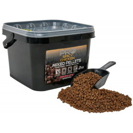 Starbaits Pelety Pre Spicy Chicken Mixed 2kg