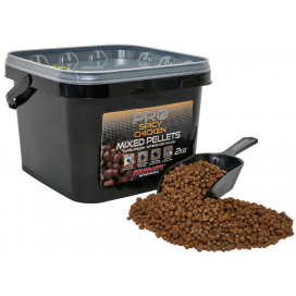 Starbaits Pelety Pre Spicy Chicken Mixed 2kg