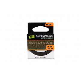 Fox Náväzcová Šnúrka Naturals Soft Braided Hooklength 20 m