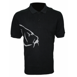 Zfish Tričko Carp Polo T-Shirt Black