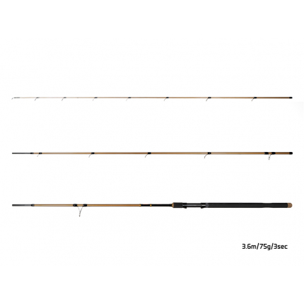 Delphin Prút Legia CarpMatch 360cm/75g/3 díly