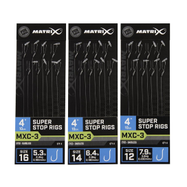 Matrix náväzcami MXC 3 Super Stop 10cm 8ks