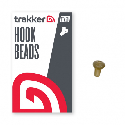 Nikl Trakker Gumený Stoper Hook Beads 50 ks