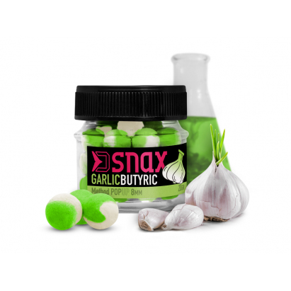 Nástraha D SNAX POP 12mm/20g - Česnek-Butyric