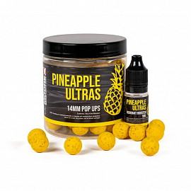 CC Moore plovoucí boilie - Pineapple Ultras pop ups 14mm 70ks