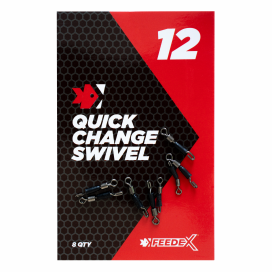 FEEDER EXPERT montáže - Obratlíky Quick Change swivel 12 10ks