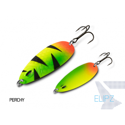Blyskáč Delphin ELIPZ FullSCALE 12g RedEND Hook #2