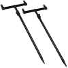 Giants Fishing Súprava hrazd Buzzer Bar Set 2 Rods Black