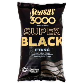 Sensas Kŕmenie 3000 Super Black 1kg