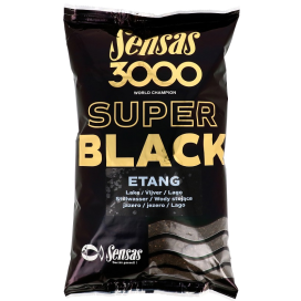 Sensas Kŕmenie 3000 Super Black 1kg