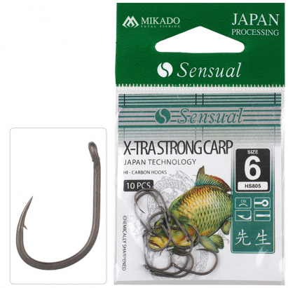 Mikado Háčiky Sensual X-TRA Strong Carp Mikado Háčiky Sensual X-TRA Strong Carp