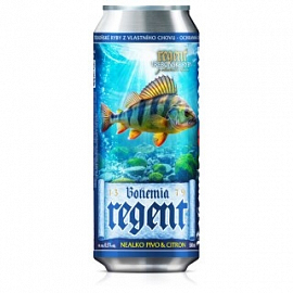 Bohemia Regent Nealkoholické Pivo Lemon Dárkový Karton Vodní Říše 2 6 x 0,5 l
