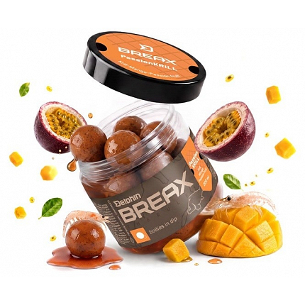 Delphin Boilies V Dipu BreaX PassionKRILL Krill Mango 200 ml