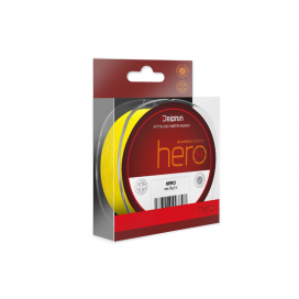 Delphin HERO 4 / fluo žltá - 0,50mm 41,7kg 117m