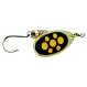 Effzett rotačky Spinner Single Hook 3g Blacky