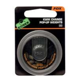 Fox Edges Kwick change pop up weights BB rýchlovýmenné závažia 10ks