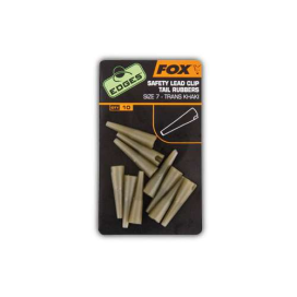 Fox Prevleky Edges Safety Lead Clip Tail Rubbers Khaki